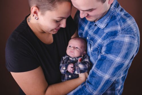 ateliérové focení novorozenců - newborn focení