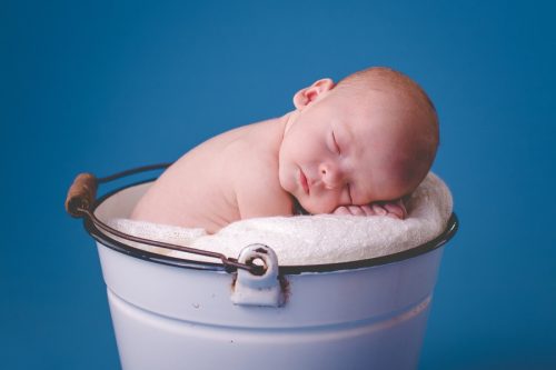 ateliérové focení novorozenců - newborn focení