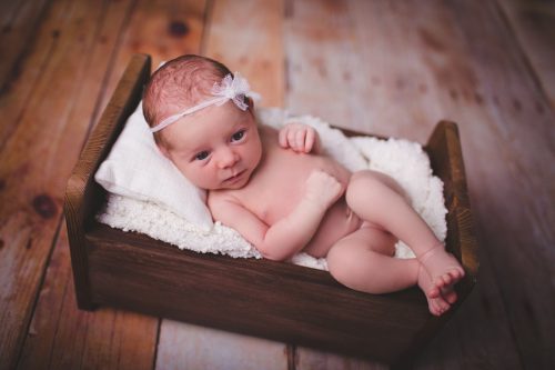 ateliérové focení novorozenců - newborn focení